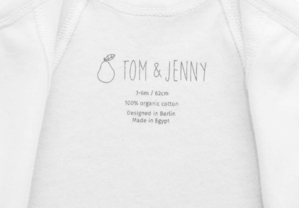 Babybody "Tom und Jenny" Gr.62