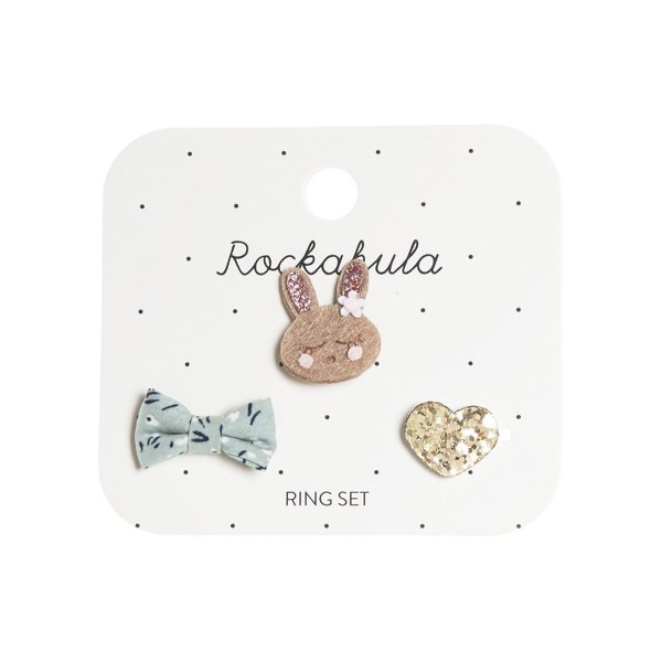 „Rosie Rabbit“ Ring Set von Rockahula