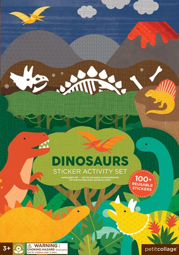 Sticker Activity Set Dinosaurier Von petitcollage