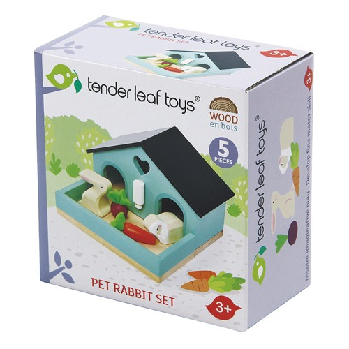 Kleintierstall mit Tieren v. tender leaf toys