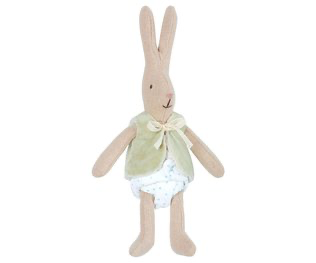 MICRO RABBIT W. 2 SETS OF CLOTHES, Maileg