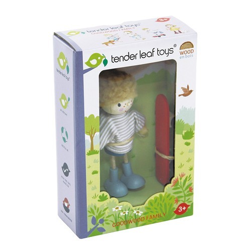 Edward & Skateboard von tender leaf toys