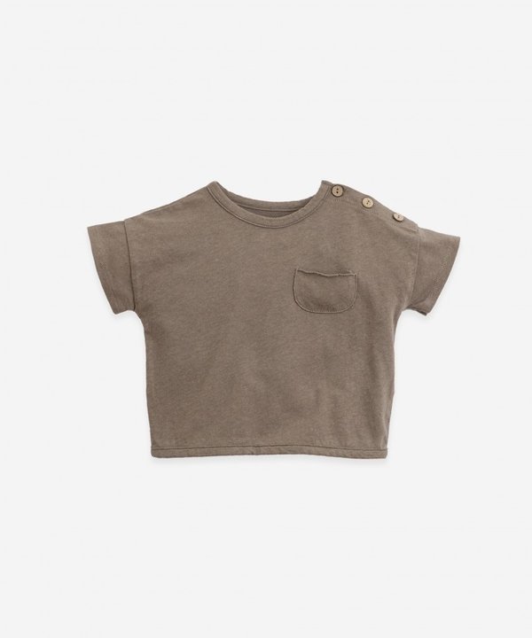 T-Shirt, Baumwolle und Leinen, PlayUp