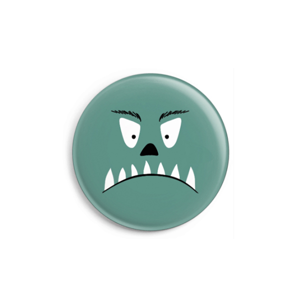 Button Monster, türkis