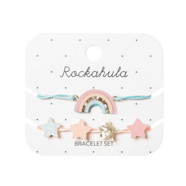 Sorbet Rainbow Bracelet Set- Armbänder von Rockahula