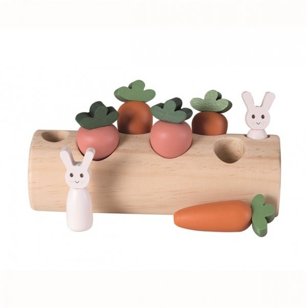 Kaninchen und Gemüse Log von Egmont