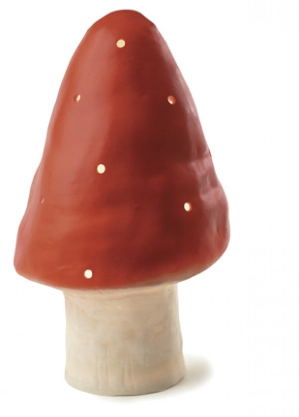 Lampe "kleiner, roter Pilz" von Egmont